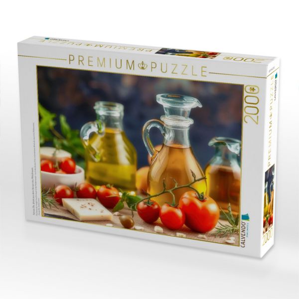 Produktbild: CALVENDO Puzzle Feinste &Ouml;le, direkt aus dem Herzen des Mittelmeers. | 2000 Teile Lege-Gr&ouml;&szlig;e 90x67cm Foto-Puzzle f&uuml;r gl&uuml;ckliche Stunden