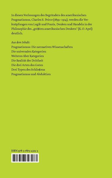 Produktbild: Vorlesungen &uuml;ber Pragmatismus