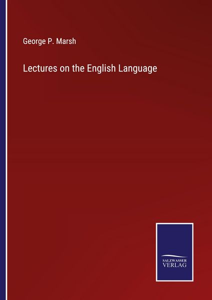Produktbild: Lectures on the English Language