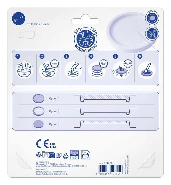 Produktbild: STAEDTLER FIMO Gie&szlig;form Schale kreis, 1 St&uuml;ck