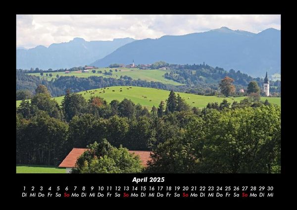 Produktbild: Berge 2025 Fotokalender DIN A3