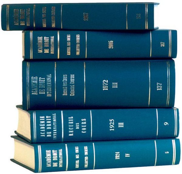 Produktbild: Recueil Des Cours, Collected Courses, Tome/Volume 338