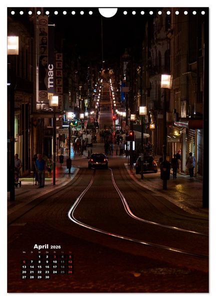 Produktbild: Porto Tag und Nacht (Wandkalender 2026 DIN A4 hoch), CALVENDO Monatskalender