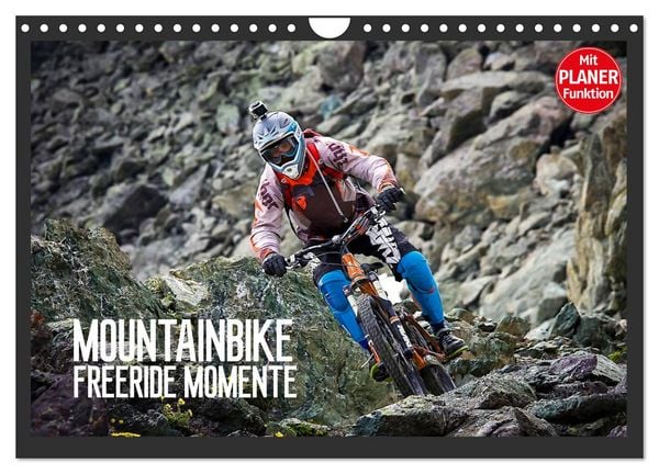Produktbild: Mountainbike Freeride Momente (Wandkalender 2026 DIN A4 quer), CALVENDO Monatskalender