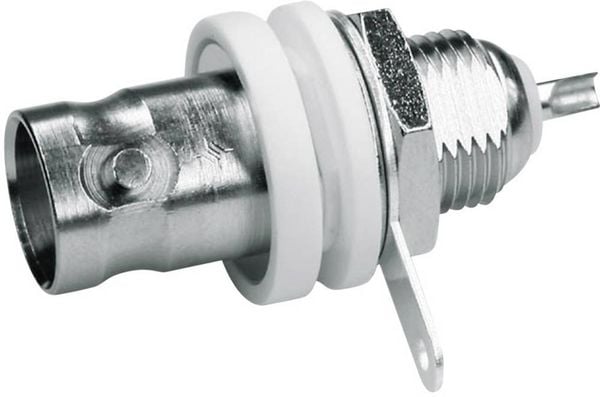 Produktbild: Teleg&auml;rtner 100023430 100023430 BNC-Steckverbinder Buchse, Einbau vertikal 50Ω 1St.