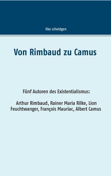 Produktbild: Von Rimbaud zu Camus
