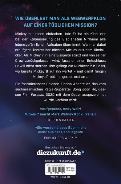 Produktbild: Mickey 7 &ndash; Der letzte Klon