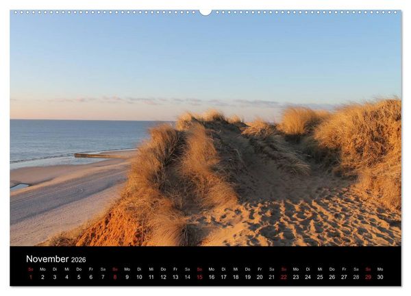 Produktbild: Sylt 2026 (hochwertiger Premium Wandkalender 2026 DIN A2 quer), Kunstdruck in Hochglanz