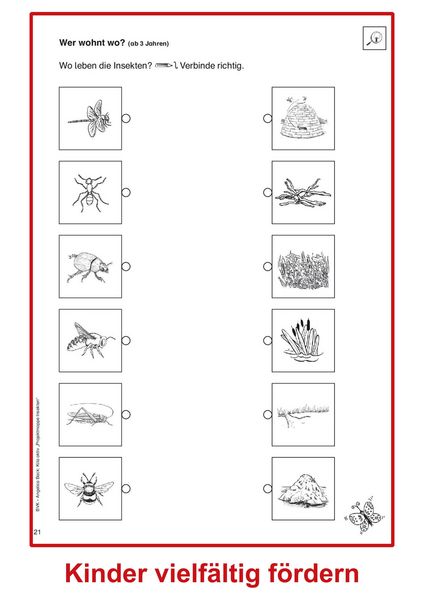 Produktbild: Kita aktiv Projektmappe Insekten