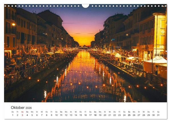 Produktbild: Traumdestination Italien (Wandkalender 2026 DIN A3 quer), CALVENDO Monatskalender