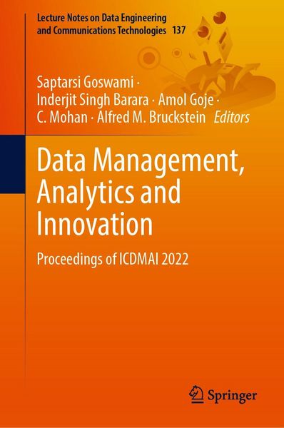 Produktbild: Data Management, Analytics and Innovation