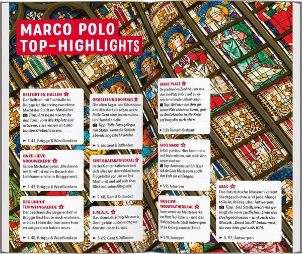 Produktbild: MARCO POLO Reisef&uuml;hrer Flandern, Antwerpen, Br&uuml;gge, Gent