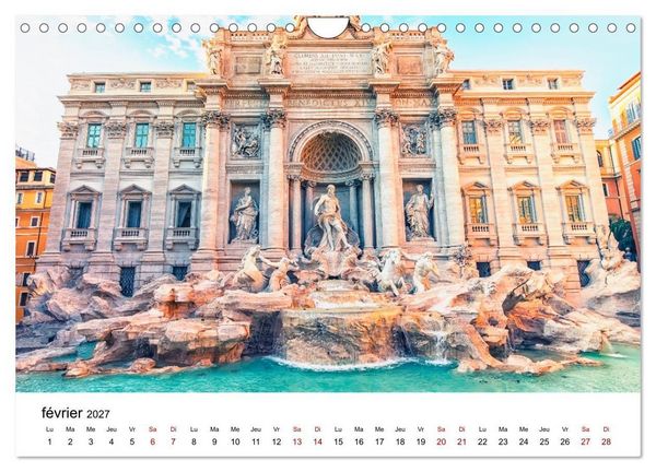 Produktbild: Rome, La Cit&eacute; &Eacute;ternelle (Calendrier mural 2027 DIN A4 vertical), CALVENDO calendrier mensuel