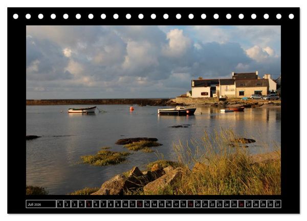 Produktbild: Licht der Bretagne (Tischkalender 2026 DIN A5 quer), CALVENDO Monatskalender