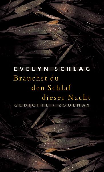 Produktbild: Brauchst du den Schlaf dieser Nacht