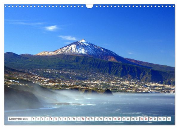Produktbild: Teneriffa Insel der Gl&uuml;ckseligen (Wandkalender 2026 DIN A3 quer), CALVENDO Monatskalender