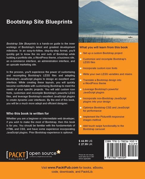 Produktbild: Bootstrap Site Blueprints