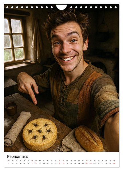 Produktbild: M&auml;rchenhafte Selfies (Wandkalender 2026 DIN A4 hoch), CALVENDO Monatskalender