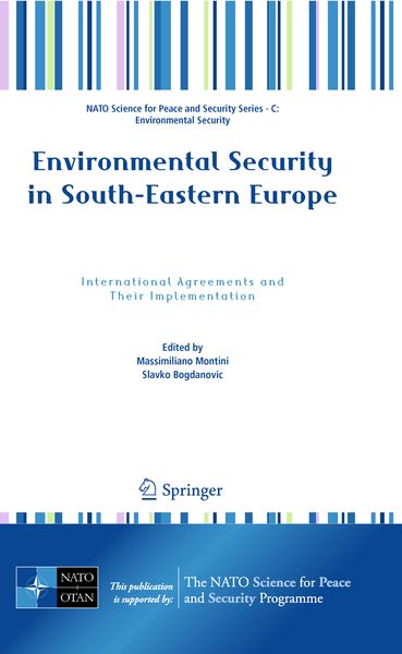 Produktbild: Environmental Security in South-Eastern Europe