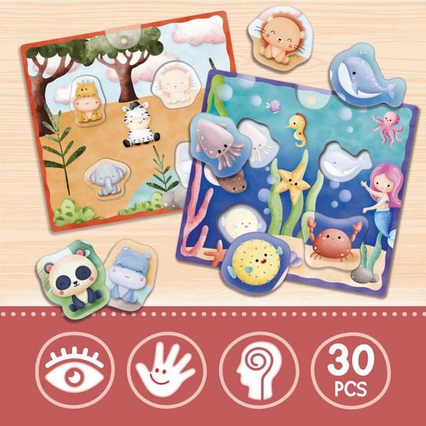 Produktbild: MONTESSORI BABY SOFT f&uuml;hl Tafeln