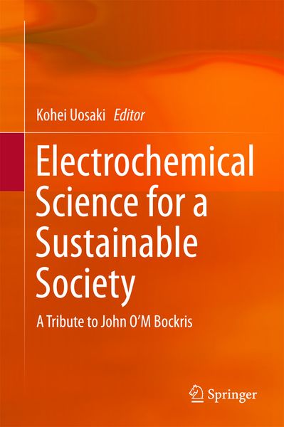 Produktbild: Electrochemical Science for a Sustainable Society