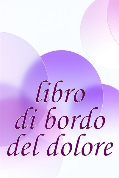 Produktbild: Libro di bordo del dolore
