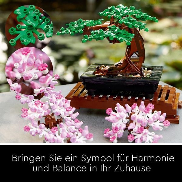 LEGO Botanicals Bonsai Baum - Kunstpflanzen Set für Erwachsene 10281