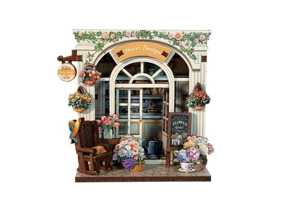 Produktbild: Mini Book Nook DIY Blumen-Boutique