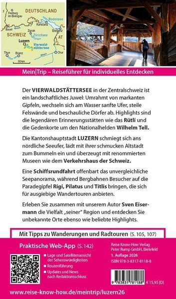 Produktbild: Reise Know-How MeinTrip Vierwaldst&auml;ttersee & Luzern