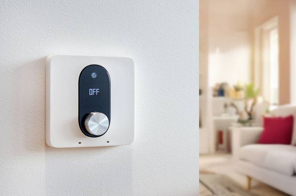 Produktbild: Shelly LinkedGo smartes Heizungsthermostat (Fu&szlig;boden) Fu&szlig;bodenheizungssteuerung, Raumthermostat Bluetooth, Wi-Fi