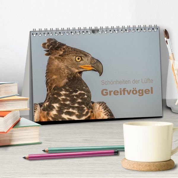Produktbild: Sch&ouml;nheiten der L&uuml;fte - Greifv&ouml;gel (Tischkalender 2026 DIN A5 quer), CALVENDO Monatskalender