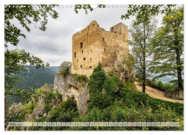 Produktbild: Wandern auf der &ouml;stlichen Schw&auml;bischen Alb (Wandkalender 2026 DIN A3 quer), CALVENDO Monatskalender