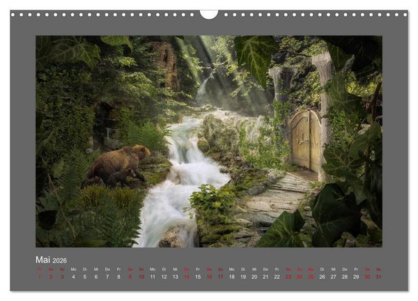 Produktbild: Waldgeheimnisse (Wandkalender 2026 DIN A3 quer), CALVENDO Monatskalender