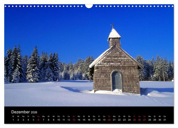 Produktbild: Bayerischer Wald (Wandkalender 2026 DIN A3 quer), CALVENDO Monatskalender