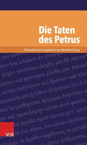 Produktbild: Die Taten des Petrus