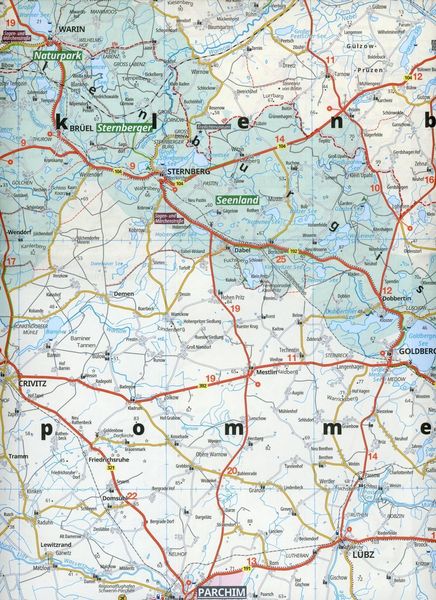 Produktbild: ADAC Regionalkarte 02 Mecklenburgische K&uuml;ste und Seenplatte 1:150.000