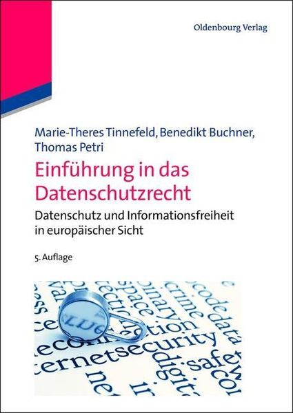 Produktbild: Einf&uuml;hrung in das Datenschutzrecht
