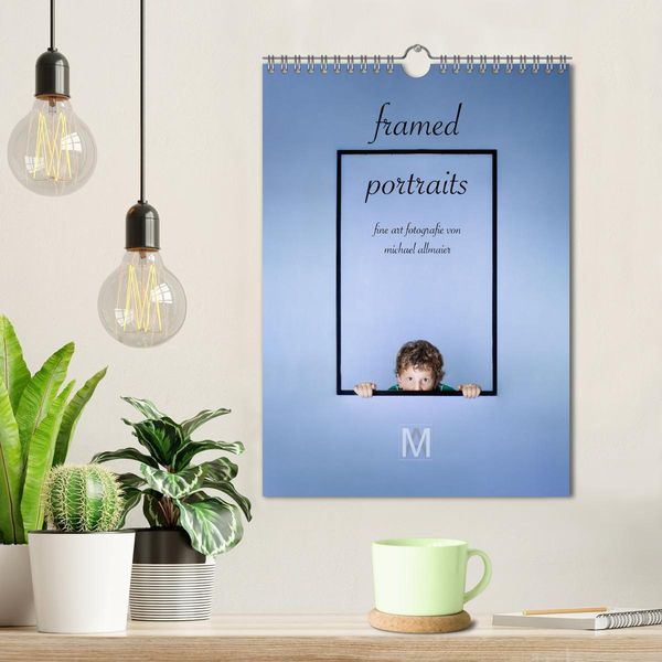 Produktbild: framed portraits - fine art Fotografie von Michael Allmaier (Wandkalender 2026 DIN A4 hoch), CALVENDO Monatskalender