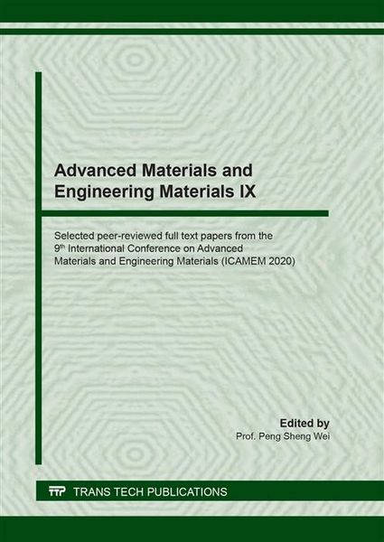 Produktbild: Advanced Materials and Engineering Materials IX
