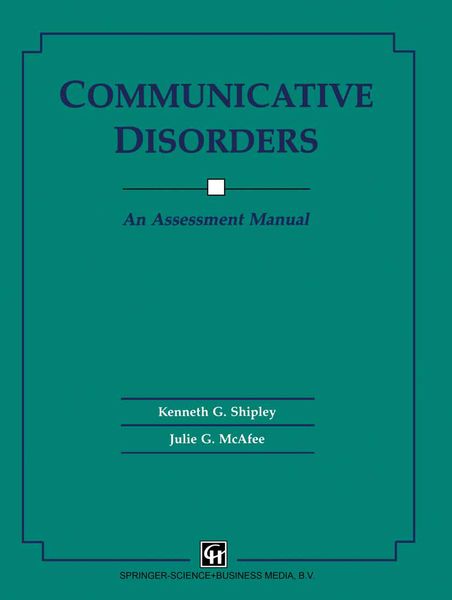 Produktbild: Communicative Disorders