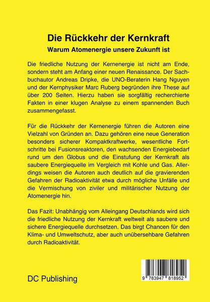 Produktbild: Die R&uuml;ckkehr der Kernkraft