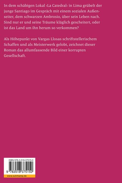 Produktbild: Gespr&auml;ch in der &raquo;Kathedrale&laquo;