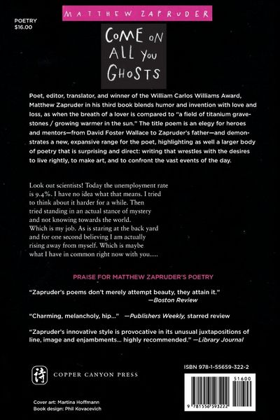 Produktbild: Come on All You Ghosts
