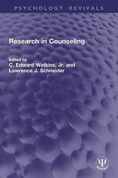 Produktbild: Research in Counseling