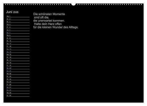 Produktbild: Mein Pers&ouml;nlicher Kalender (hochwertiger Premium Wandkalender 2026 DIN A2 quer), Kunstdruck in Hochglanz