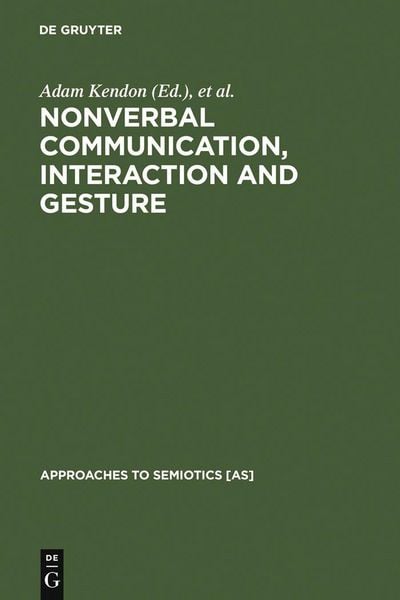 Produktbild: Nonverbal Communication, Interaction, and Gesture