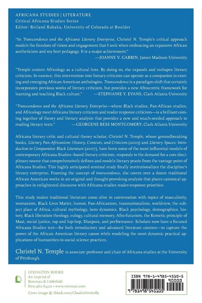 Produktbild: Transcendence and the Africana Literary Enterprise