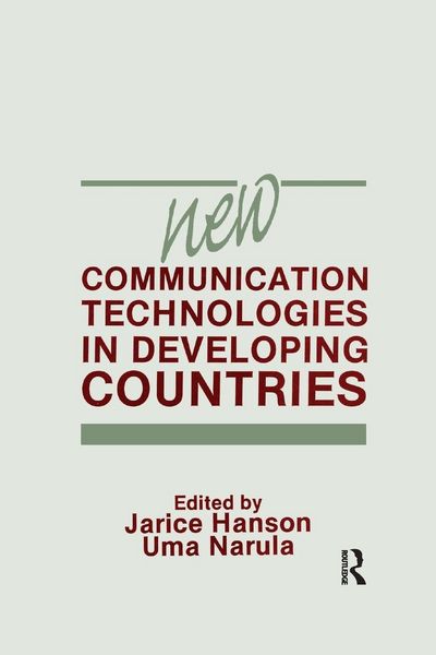 Produktbild: New Communication Technologies in Developing Countries