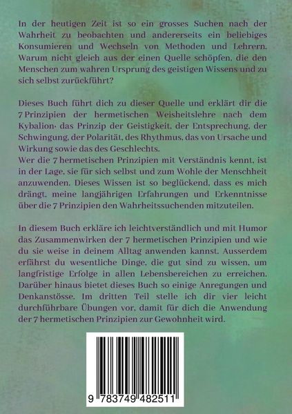 Produktbild: Die praktische Anwendung der 7 hermetischen Prinzipien im Alltag