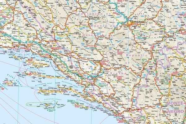 Produktbild: Reise Know-How Landkarte Westliche Balkanregion | Western Balkans (1:725.000)
